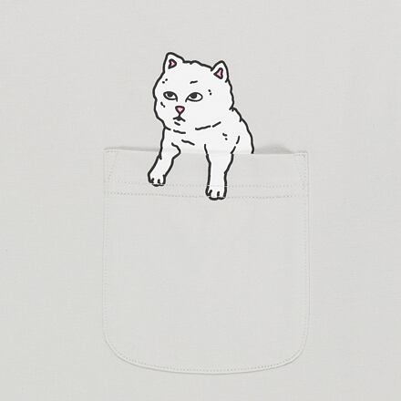 Тениска RIPNDIP Rip N Dip For Sale Pocket T-Shirt Size M Сиво | RNDSPR25142, 1