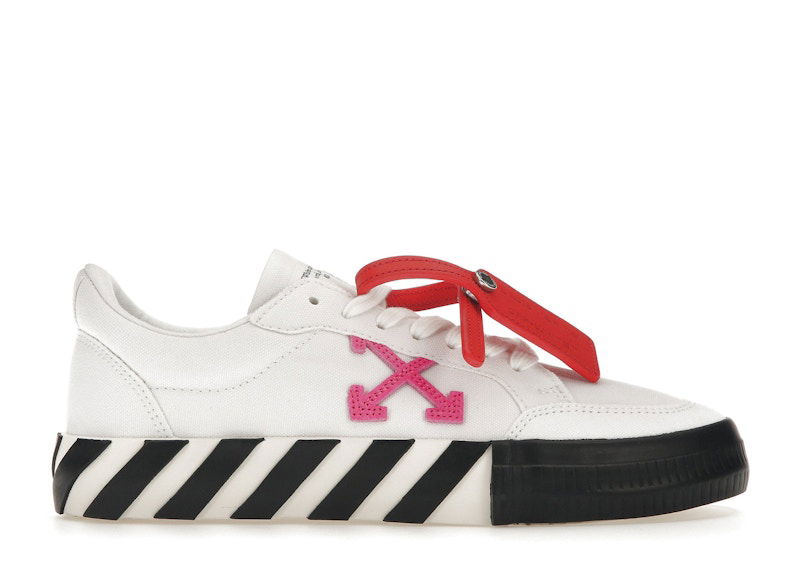 Кецове и обувки Off-White Vulc Low White Black Fuchsia W Бяло | OWIA272S23FAB0010132, 0