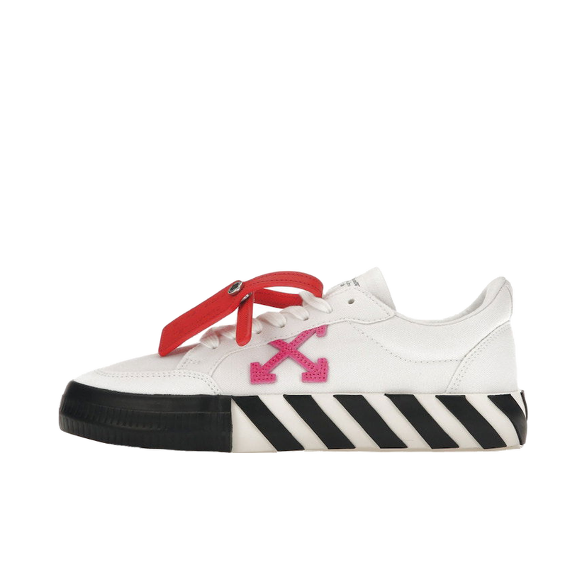 Кецове и обувки Off-White Vulc Low White Black Fuchsia W Бяло | OWIA272S23FAB0010132