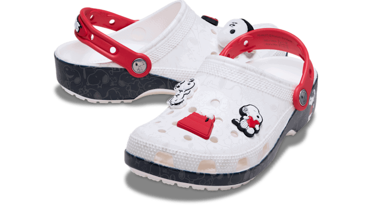 Кецове и обувки Crocs Peanuts Classic Clogs Бяло | 211124-90H, 1