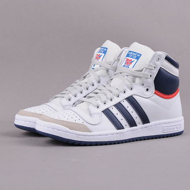 Кецове и обувки adidas Originals Top Ten HI Бяло | D65161, 1