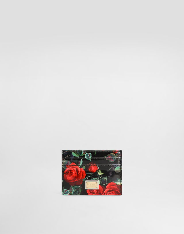 Dolce & Gabbana Printed Calfskin Card Holder