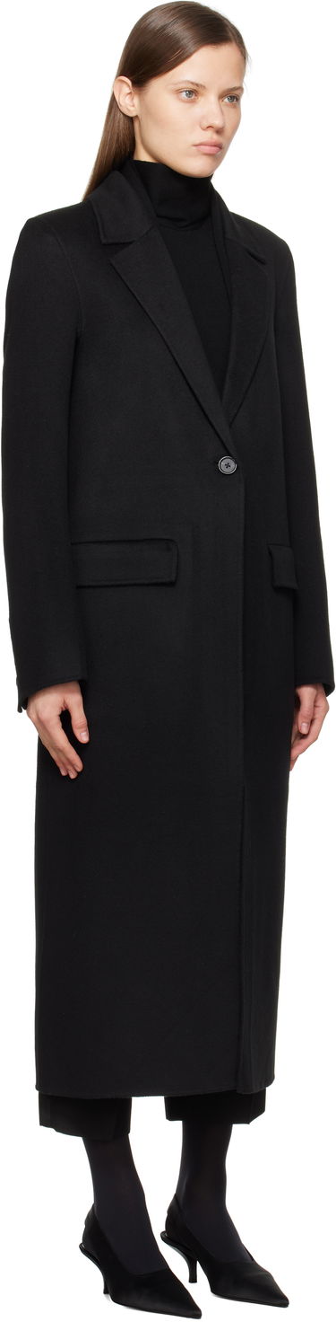 Палта TOTEME TOTEME Classic Doublé Coat Черно | 251-WRO4725-FB0006, 1
