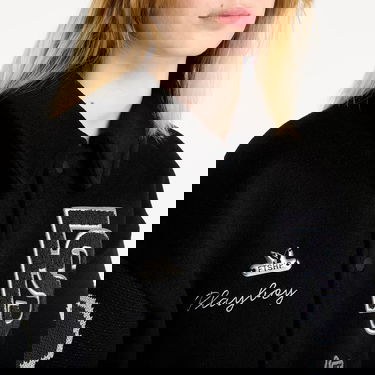 Яке бомбър Footshop Playboy x FTSHP Varsity Jacket UNISEX Black C Черно | FTSHP_504, 2