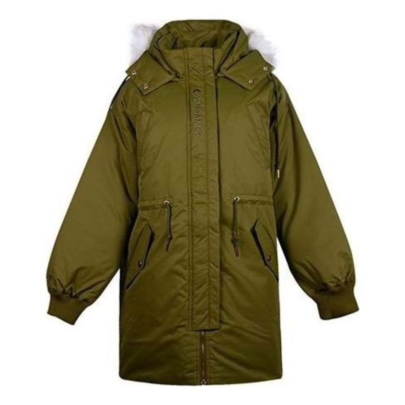 Парка Converse Long Down Jacket Зелено | 10019430-A04