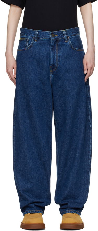 Дънки Carhartt WIP Brandon Loose Fit Jeans Синьо | I031918 0106, 0