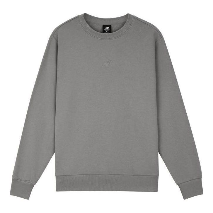 Пуловер New Balance Pullover Sweatshirt Сиво | AMT33334-TAG, 0