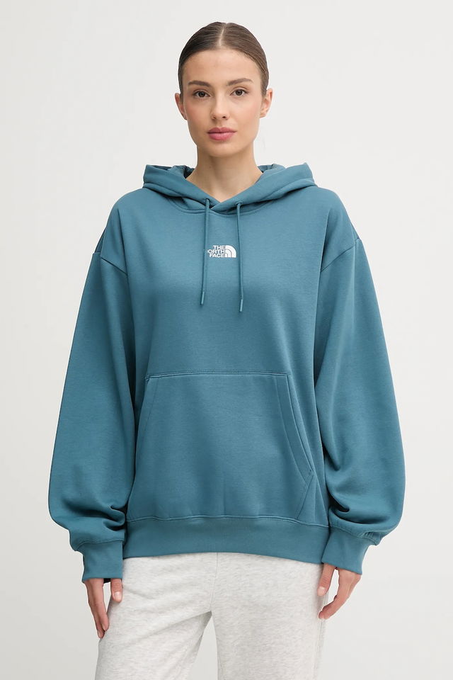Essential Plain Hooded Hoodie