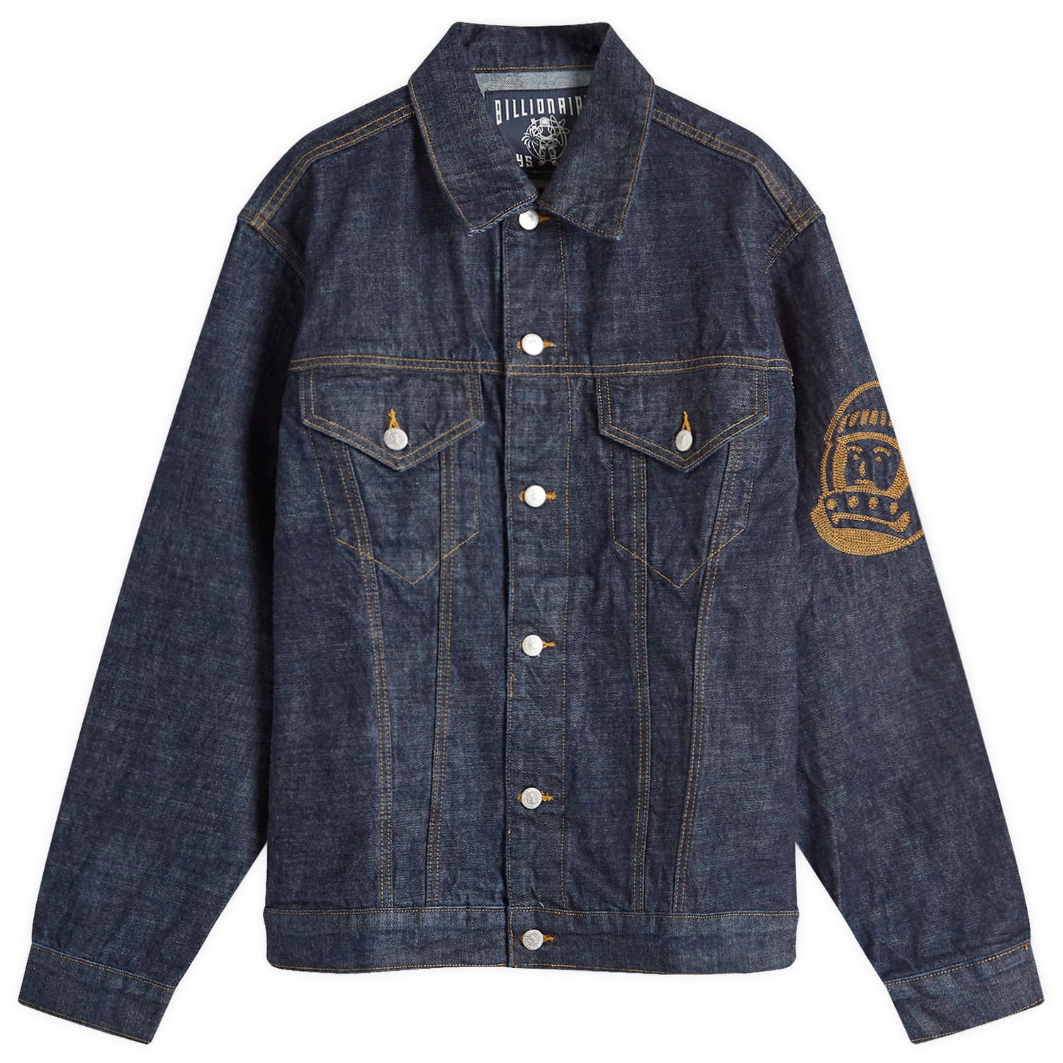 Яке BILLIONAIRE BOYS CLUB Billionaire Boys Club Astro Selvedge Denim Jacket, Size Medium Синьо | B24204-BL, 1