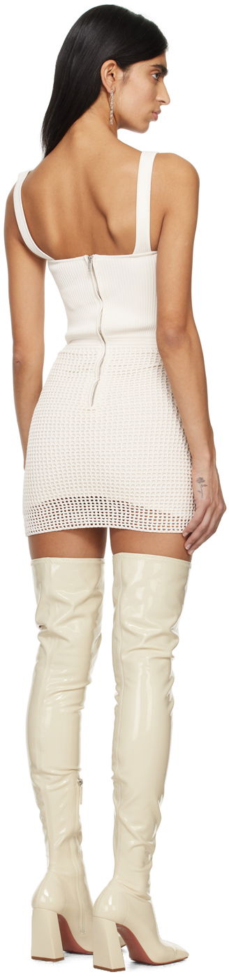 Pокля Dion Lee Cutout Detail Mini Dress Бежово | A7769PS24, 2
