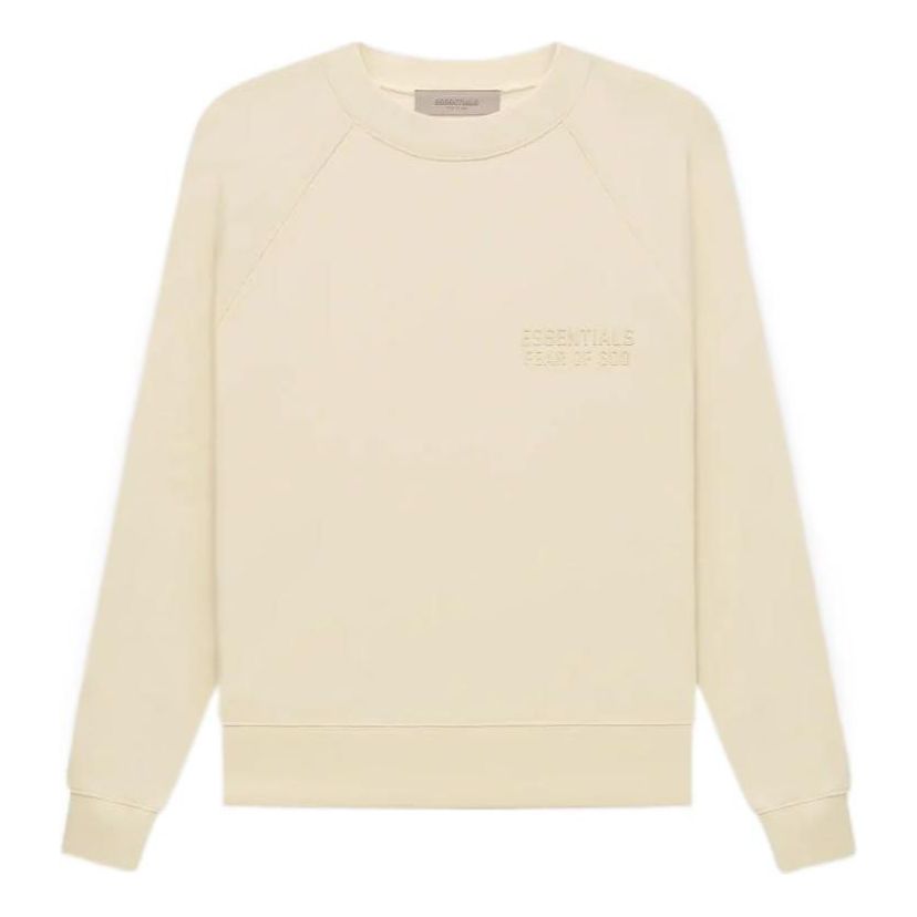 Пуловер Fear of God Essentials Crewneck Sweatshirt Бежово | FOG-FW22-099, 0