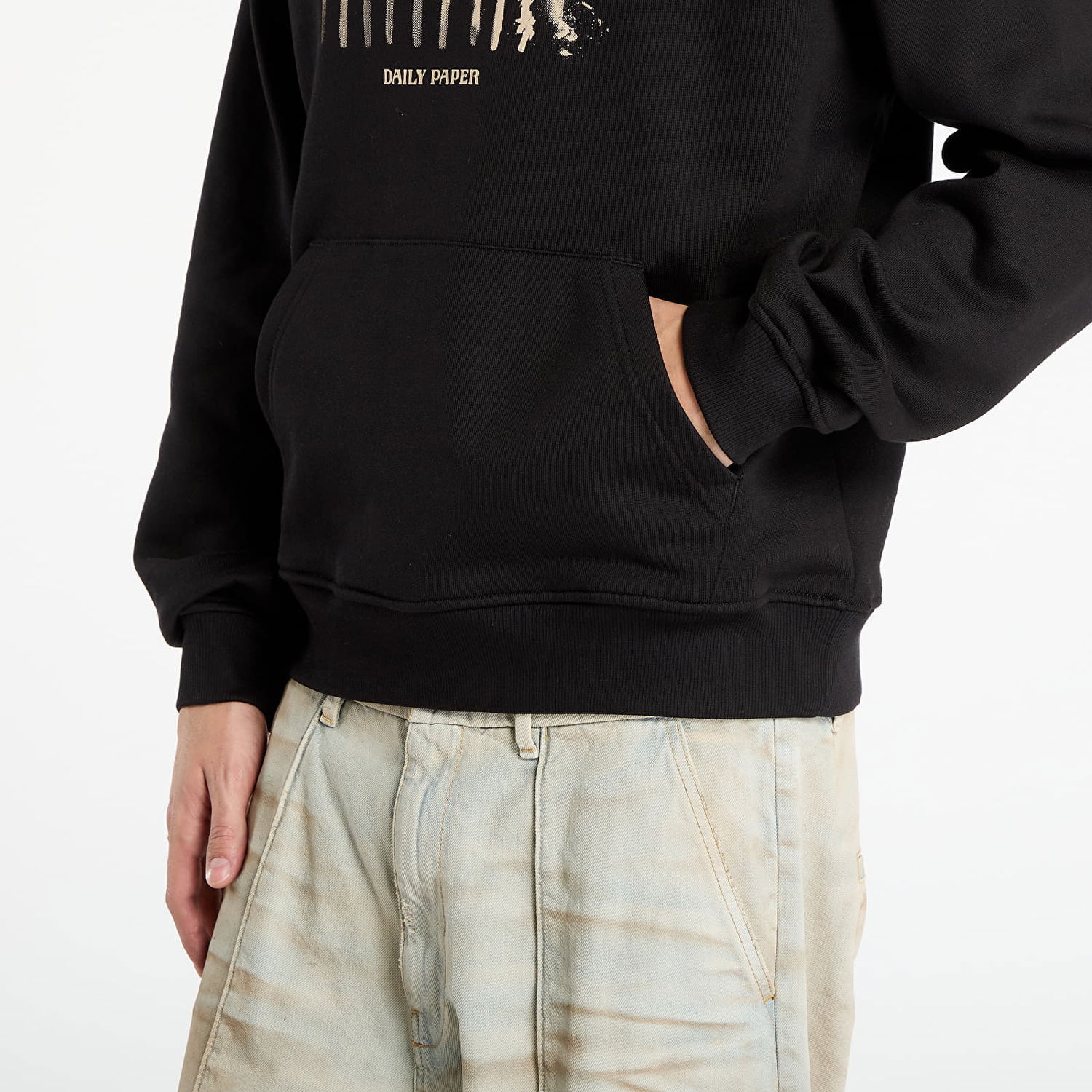 Суитчър DAILY PAPER Daily Paper Light Cycle Hoodie Черно | 2521100, 1
