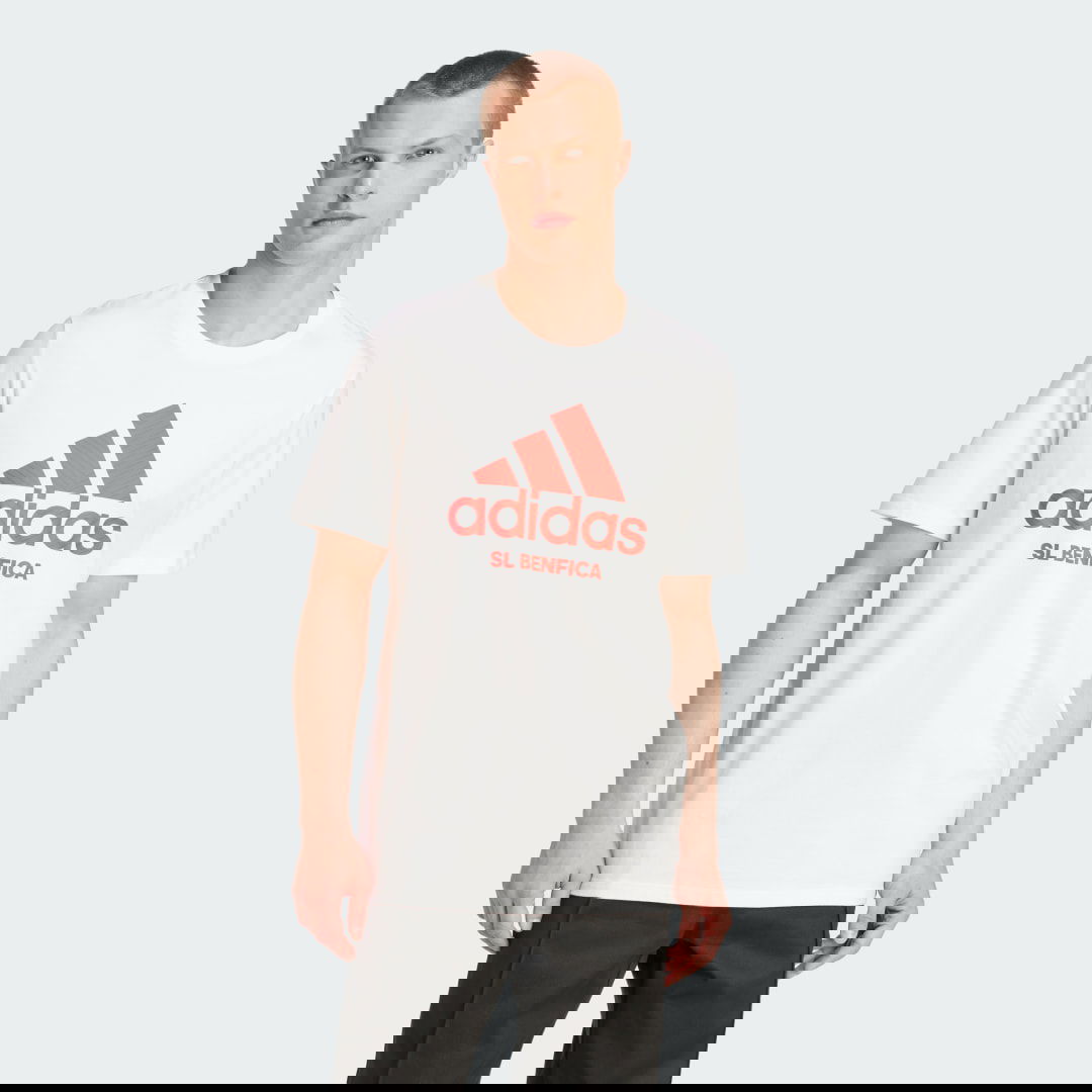 Тениска adidas Performance Benfica Seasonal Graphic Бяло | IV7908, 0