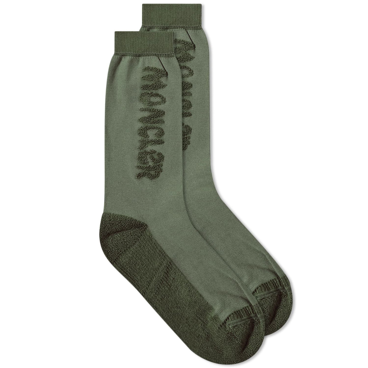 Чорапи Moncler Genius x Salehe Bembury Socks Green Зелено | 3G000-0U229-03-817, 0