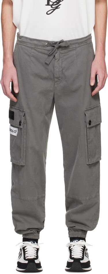 Карго панталони Dolce & Gabbana Cargo Pants Сиво | GVCYHTG8LH2, 0
