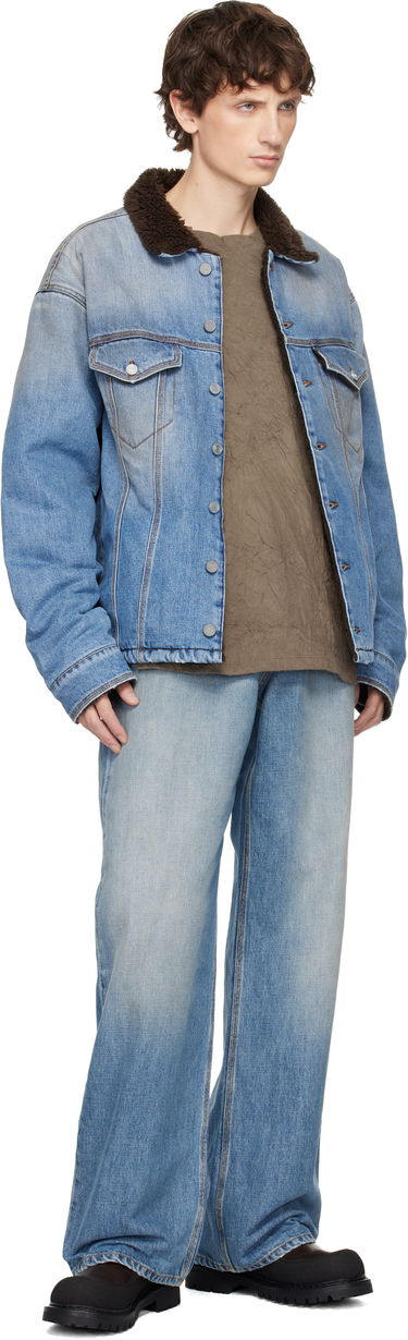 Яке ERL Breakwater Wash Denim Jacket Синьо | ERL11J003, 3