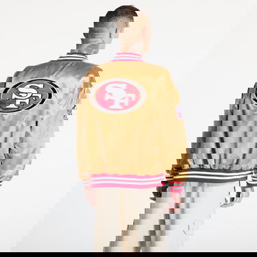 Яке бомбър New Era Satin Bomber Jacket Жълто | 60580609, 8