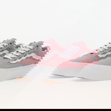 Кецове и обувки Vans Old Skool Stackform Tweed Розово | VN0009PZC3S1, 5