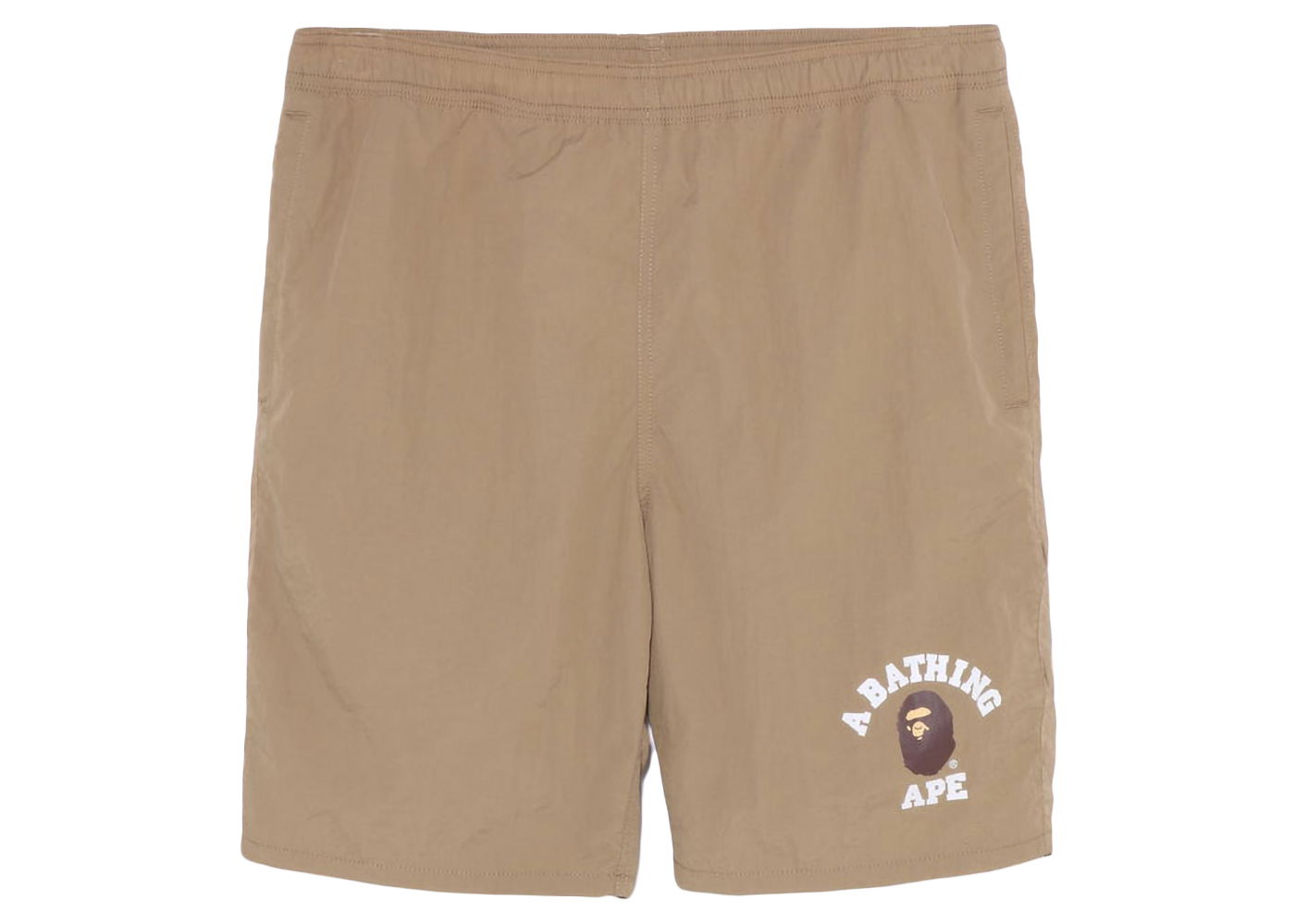 Къси панталони BAPE College Beach Online Exclusive Shorts Бежово | 1I25-153-001, 0