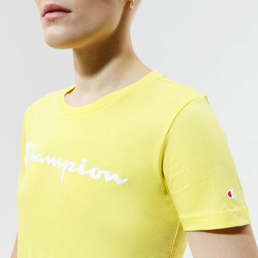 Тениска Champion Crewneck Tee Жълто | 114780YS021, 3