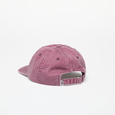 Шапка с козирка OBEY Pigment Lowercase 6 Panel Cap Pigment Vino Universal Розово | 100580367-VNO, 2