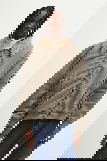 Яке бомбър Napapijri Napapijri A-Nemes Bomber Jacket Сиво | NP0A891XN1T1, 0
