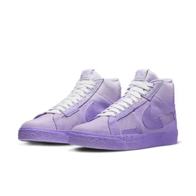 Кецове и обувки Nike SB Zoom Blazer Mid PRM Лилаво | DR9087-555, 1