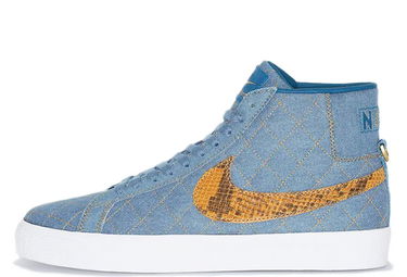 Кецове и обувки Nike SB Supreme x Zoom Blazer Mid QS SB "Denim" Синьо | DX8421-400, 1
