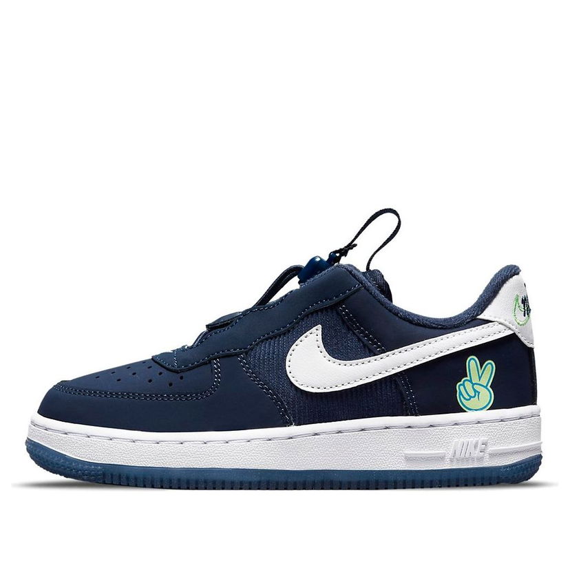 Кецове и обувки Nike Force 1 Toggle SE 'Peace' Синьо | DB1814-400