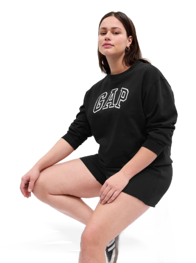 Пуловер GAP Heritage Crewneck Черно | 554936-10