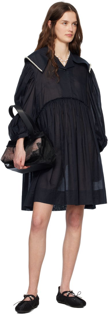 Дамска чанта Simone Rocha Simone Rocha Carnation Pocket Tote Черно | BAG186F 0805, 3