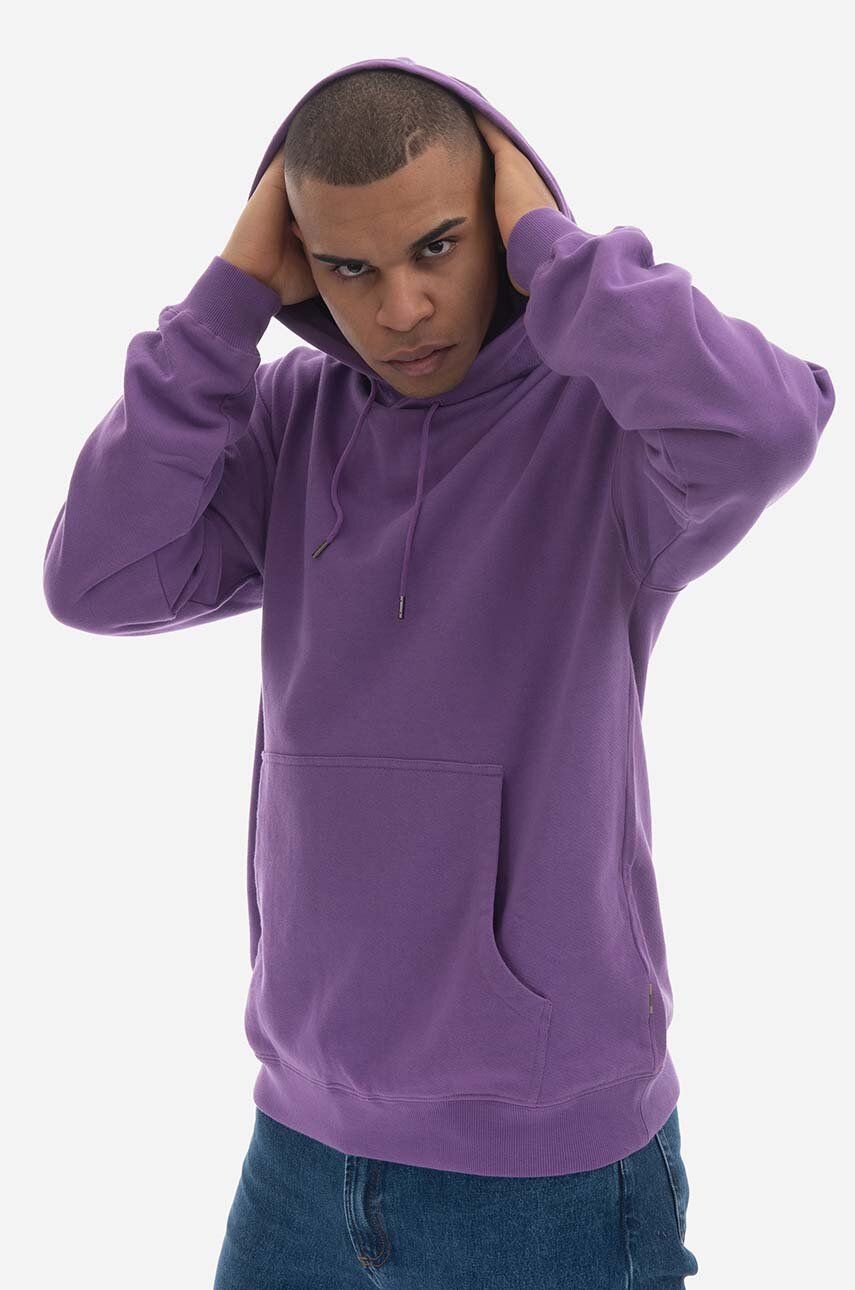 Суитчър Maharishi Embroidered Hoody Organic Cotton Sweat 4098 Hoodie Лилаво | 4098.PURPLE, 0