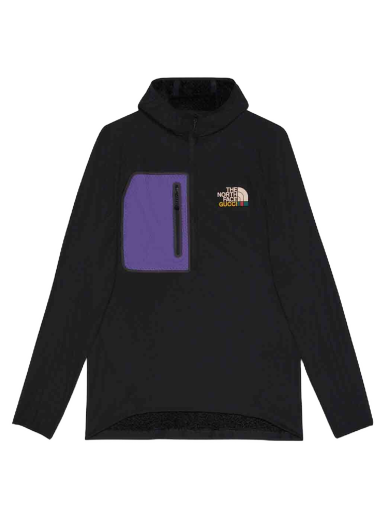 Пуловер Gucci The North Face x Fleece Crewneck Черно | 663909 ZM0C1 1071