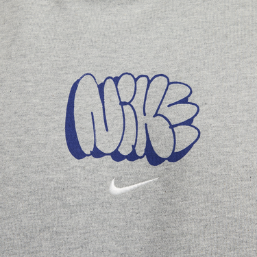 Суитчър Nike Fleece Hoodie With Hood Сиво | HQ4181-063, 1