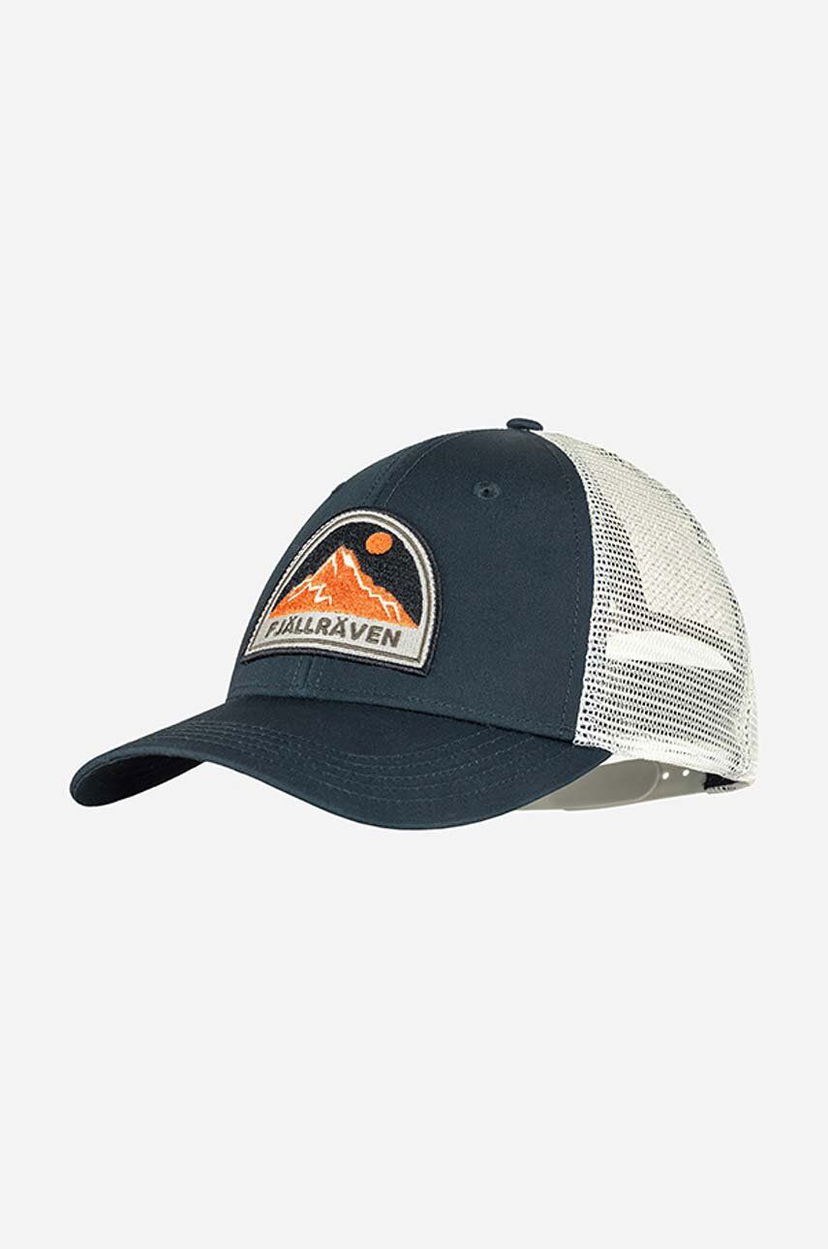 Шапка с козирка FJÄLLRÄVEN Badge Cap Синьо | F78152