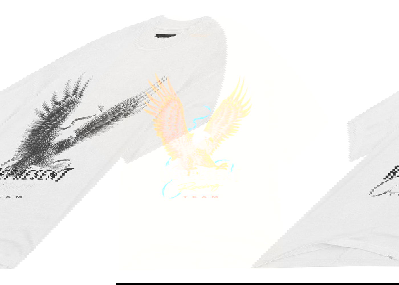 Тениска Represent Clo Represent Racing Team Eagle T-Shirt Flat White Бяло | M05198-72, 0