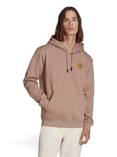 Суитчър adidas Originals Wander Hour Pullover Hoodie Бежово | II8475