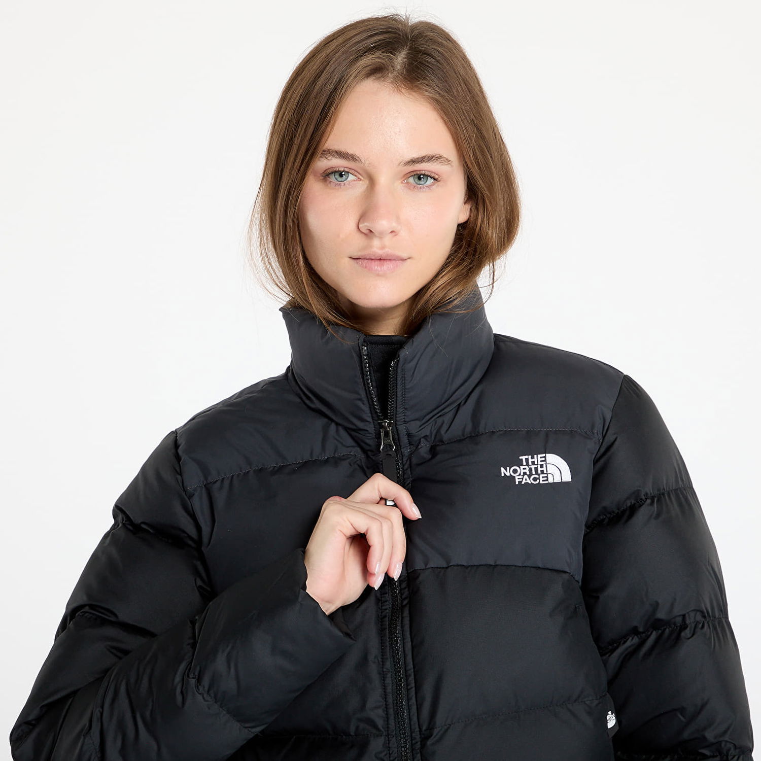 Пухо яке The North Face Cropped Saikuru Jacket Черно | NF0A89JCKT01, 1