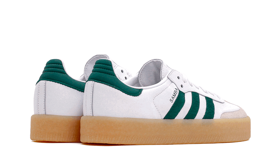 Кецове и обувки adidas Originals Samba "White Collegiate Green Gum" Бяло | ID0440, 1