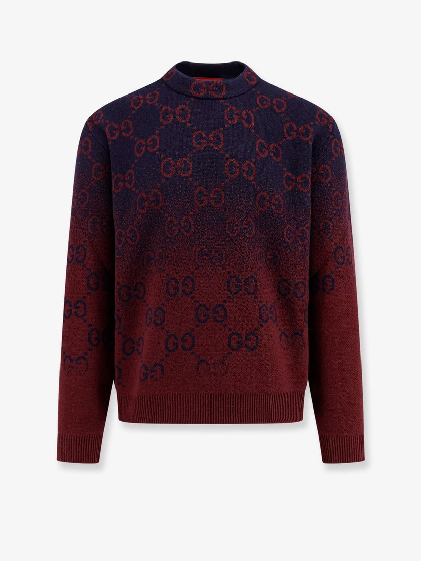 Пуловер Gucci Crewneck Sweater Червено | 788533XKD424271