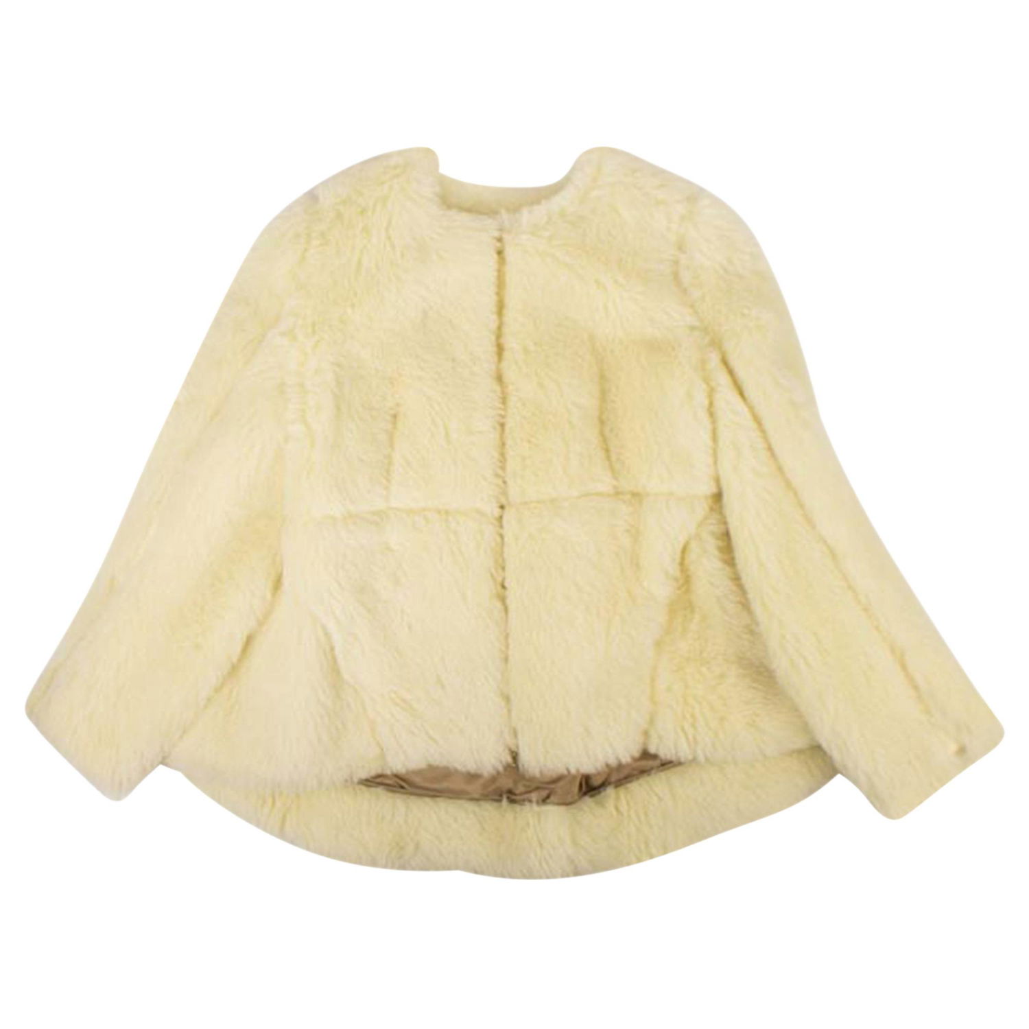 Палта Marni Marni Alpaca Fur Jacket Жълто | GIMAQ22U01TW822 00Y06, 1