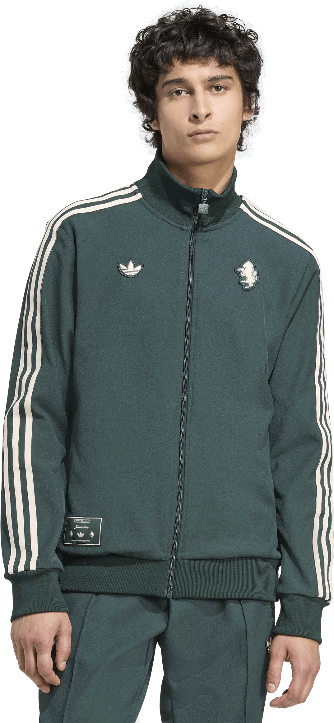 Яке adidas Performance Juventus Terrace Icons Track Top Зелено | JM9449, 1