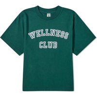 Тениска Sporty & Rich Wellness Club Cropped T-Shirt Зелено | TS874FO, 1