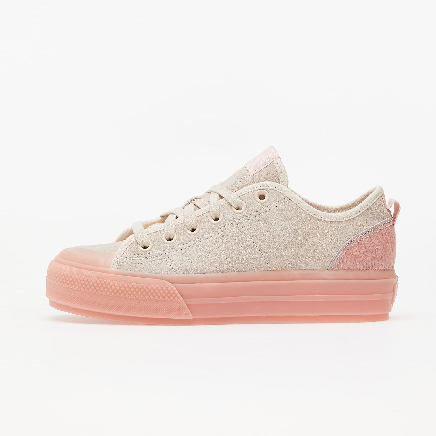 Кецове и обувки adidas Originals Nizza RF Platform W Бежово | FW0268, 0