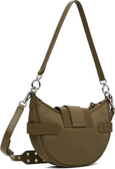 Чанта през рамо GANNI GANNI Bucky Small Crossbody Bag Зелено | A6363, 2