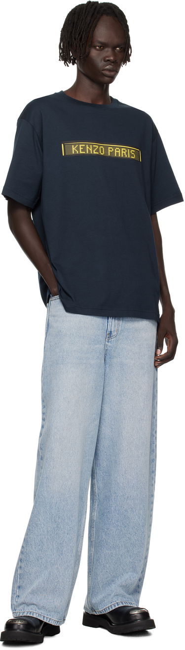 Тениска KENZO Kenzo 'KENZO City' Oversized T-Shirt Тъмно синьо | FF65TS4534SG, 3