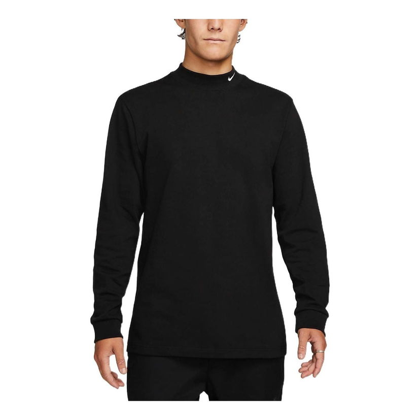 Пуловер Nike Nike Mock Neck Long Sleeve Shirt Черно | DX5869-010