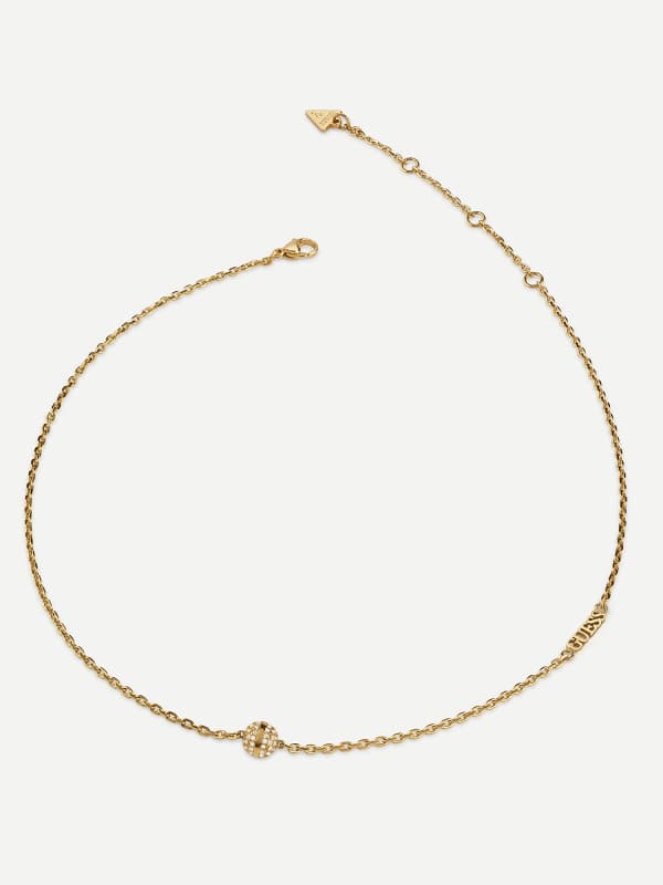 Колие GUESS Golden Chain Necklace Металик | JUBN04455JW, 0