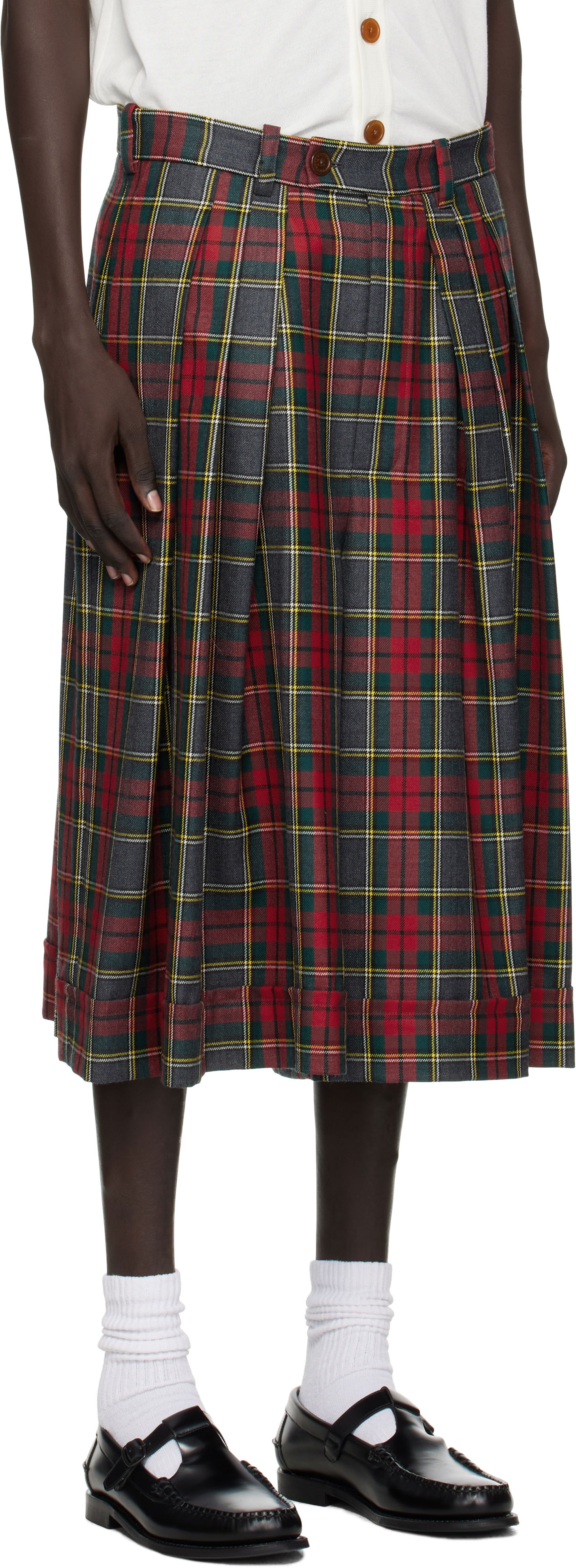 Къси панталони Vivienne Westwood Vivienne Westwood Tartan Culottes Shorts Многоцветен | 3F01000C-W0176-, 1