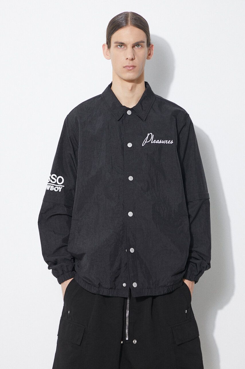 Ветровка Pleasures Gypsy Coach Jacket Черно | P24SP009.BLACK, 0